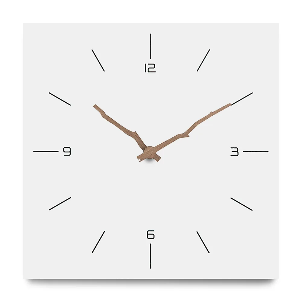Sieninis laikrodis "Baltoji elegancija 15" (30 cm)