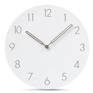 Sieninis laikrodis "Baltoji elegancija 17" (30 cm)