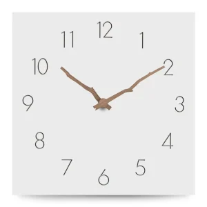 Sieninis laikrodis "Baltoji elegancija 19" (30 cm)