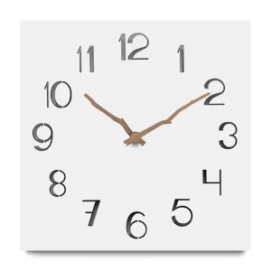 Sieninis laikrodis "Baltoji elegancija 20" (30 cm)