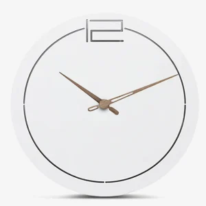 Sieninis laikrodis "Baltoji elegancija 21" (30 cm)