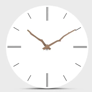 Sieninis laikrodis "Baltoji elegancija 23" (30 cm)
