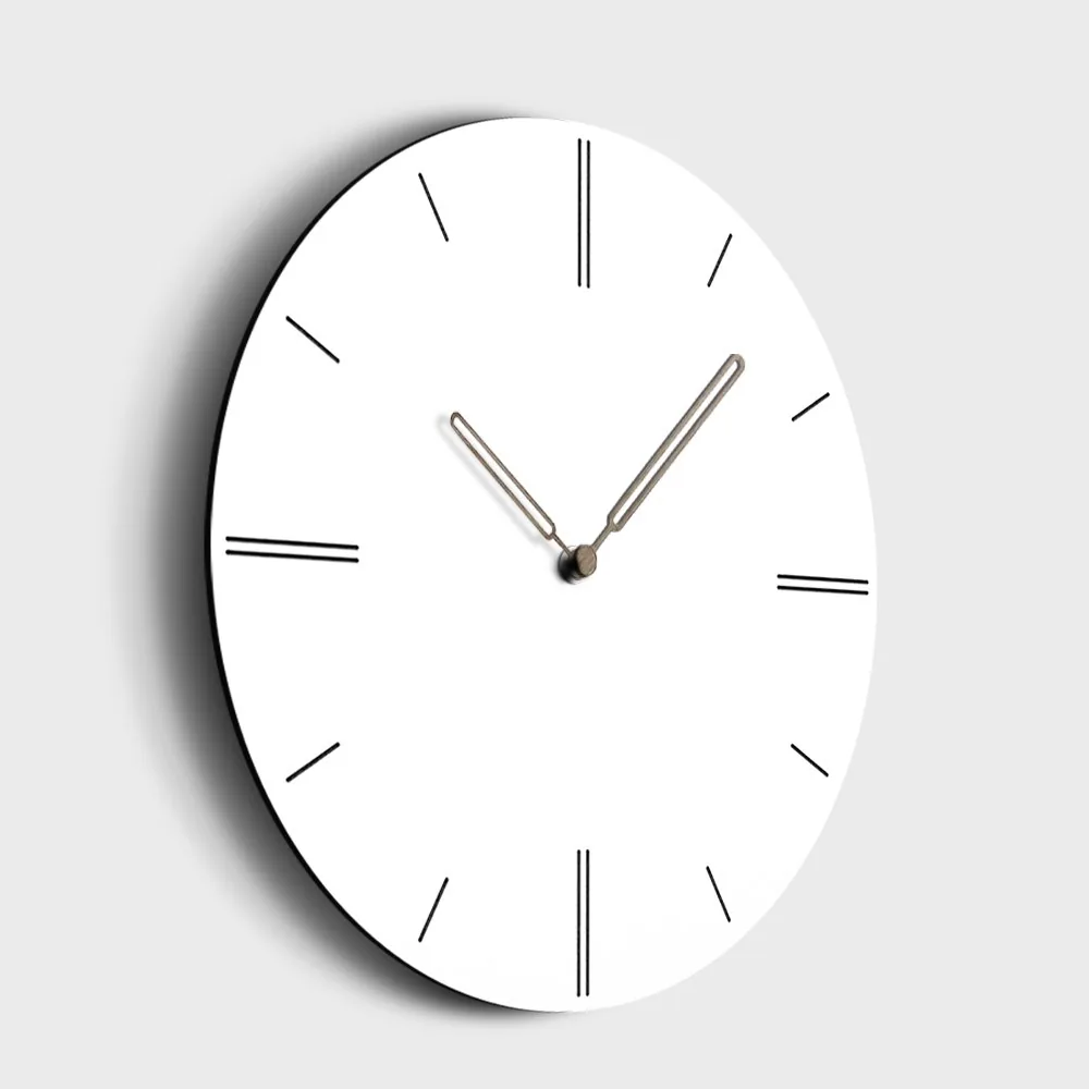 Sieninis laikrodis "Baltoji elegancija 23" (30 cm)