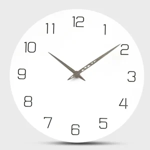 Sieninis laikrodis "Baltoji elegancija 26" (30 cm)