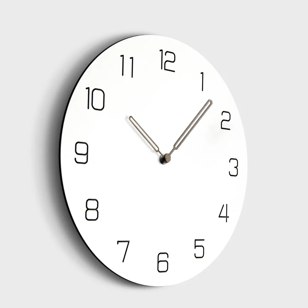 Sieninis laikrodis "Baltoji elegancija 26" (30 cm)