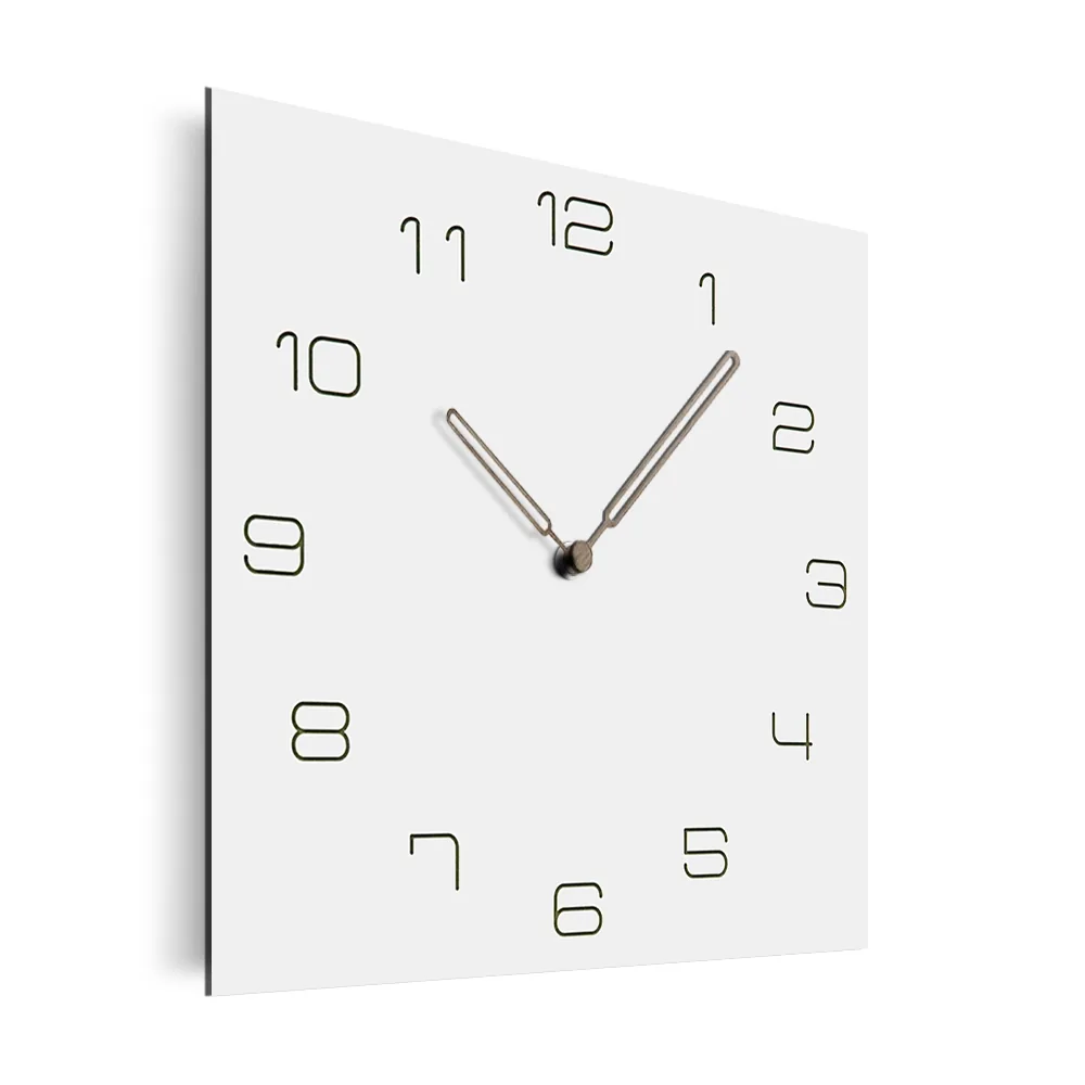 Sieninis laikrodis "Baltoji elegancija 28" (30 cm)