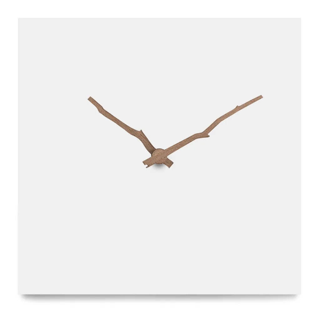 Sieninis laikrodis "Baltoji elegancija 30" (30 cm)