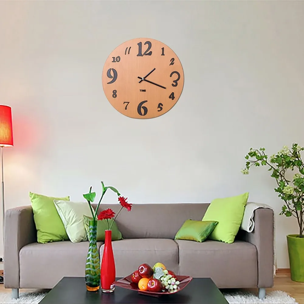 Sieninis laikrodis "Medinė elegancija 7" (30 cm)