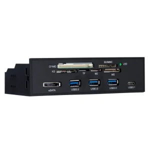 5.25" priekinis skydelis "Aukščiausia klasė 4" (3 ports USB3.