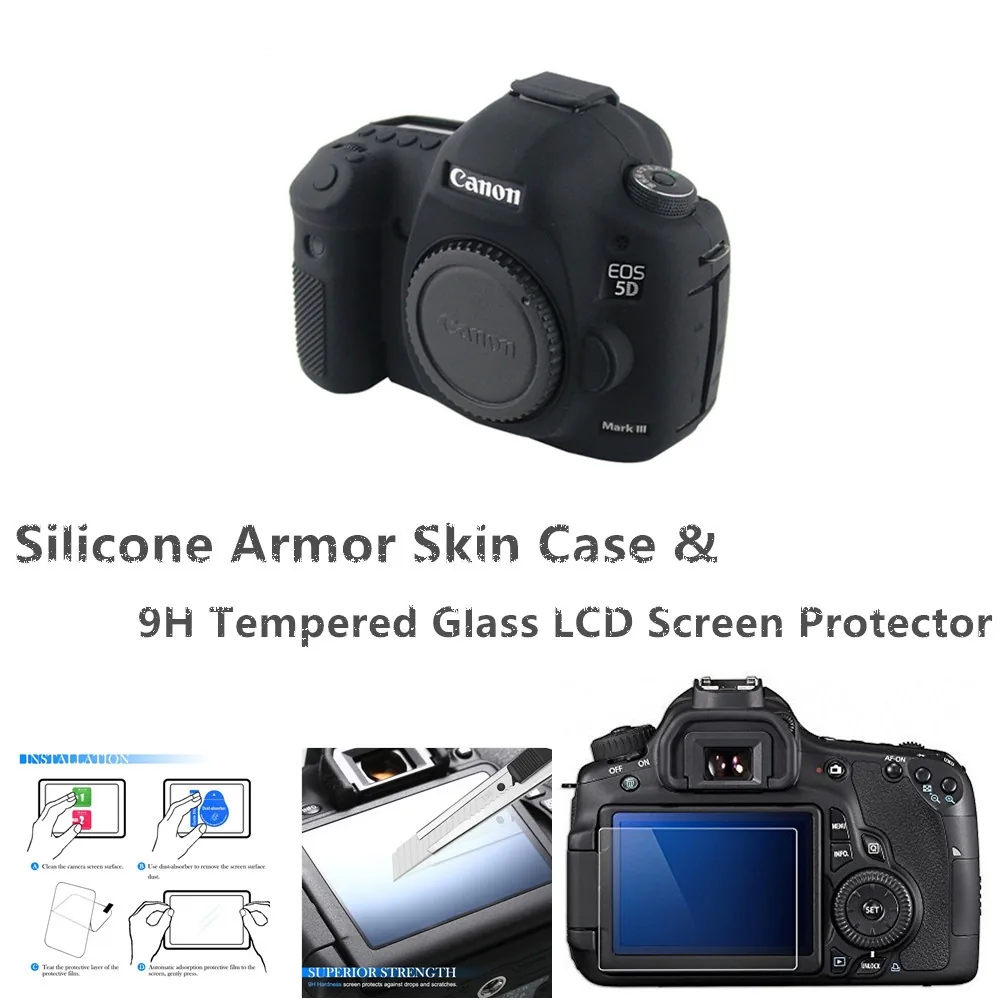 Silikoninė fotoaparato apsauga "Canon EOS 5D Mark III"