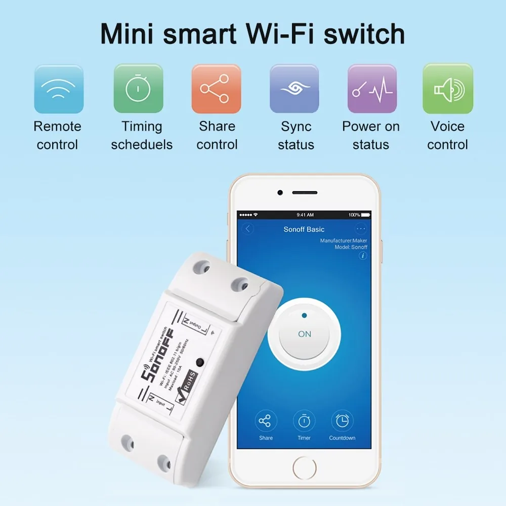Automatinis modulis "Protingi namai" (Wi-Fi, nuotolinio valdymo)