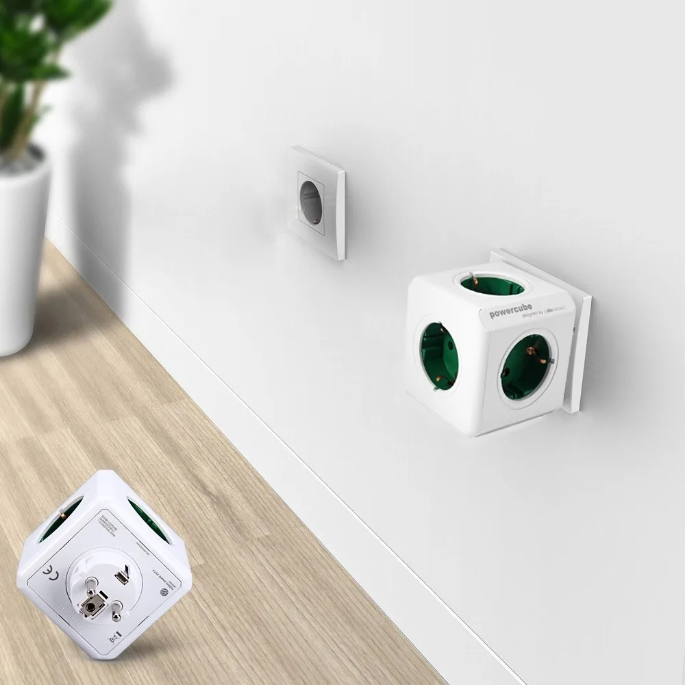 Profesionalus 5 lizdų adapteris "Auščiausia klasė" (16A, 250V
