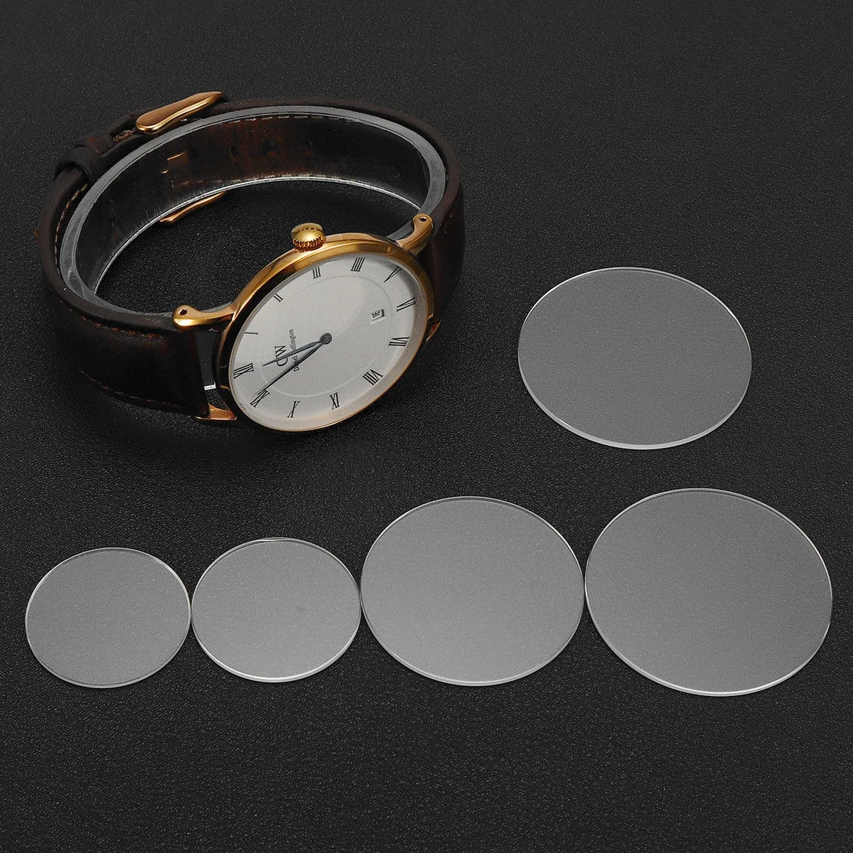Rankinio laikrodžio stiklas "Aukščiausia kokybė 4" (39 mm)