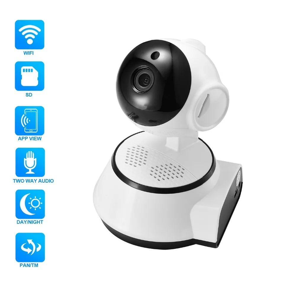Stebėjimo IP kamera "Robotukas" (720P, Wifi, Wireless, naktinio
