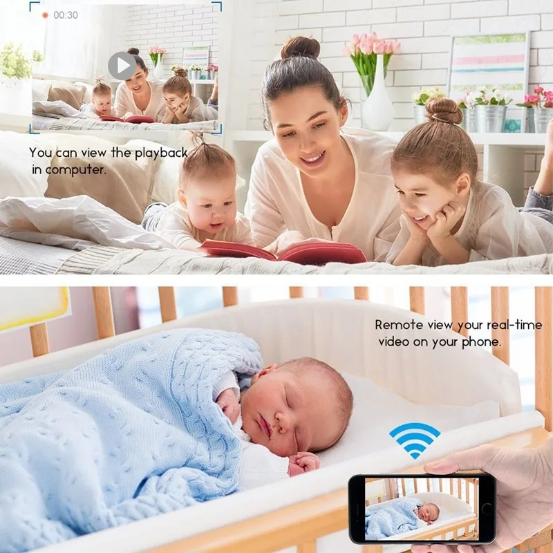 Stebėjimo IP kamera "Budrus stebėtojas" (720P, Wifi, Wireless