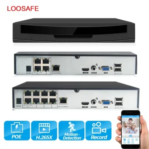 8 kanalų vaizdo įrašymo įtaisas Aukščiausia klasė 4 (CCTV DVR į