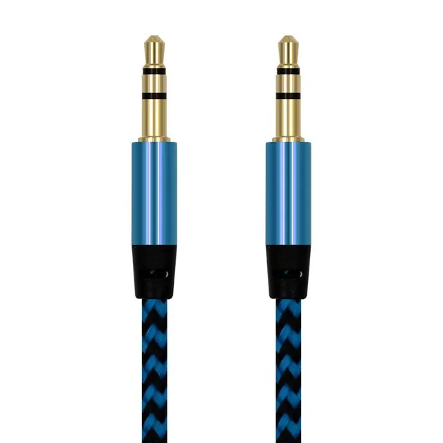 3.5mm kabelis ilgintuvas (1 metro, Gold-plated)