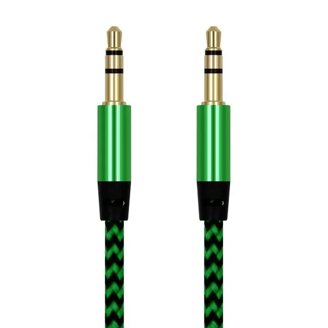 3.5mm kabelis ilgintuvas (1 metro, Gold-plated)