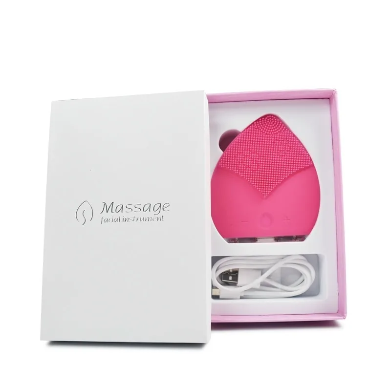 Elektroninis silikoninis šepetys "Aukščiausia klasė 2" (veidui