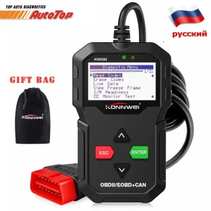 Diagnostikos adapteris automobiliui "Progresas 3" (OBD II, Wifi)
