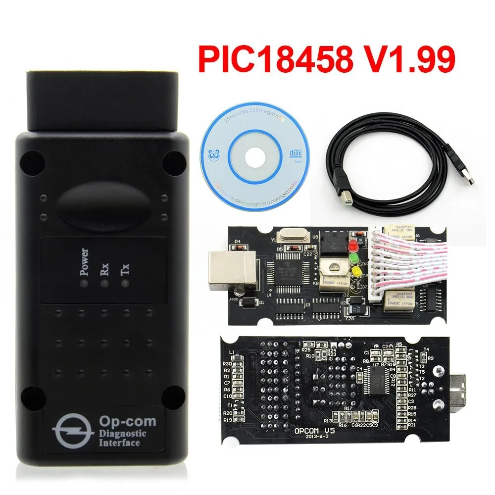 Diagnostikos adapteris automobiliui "Opel 2" (OBD II, USB