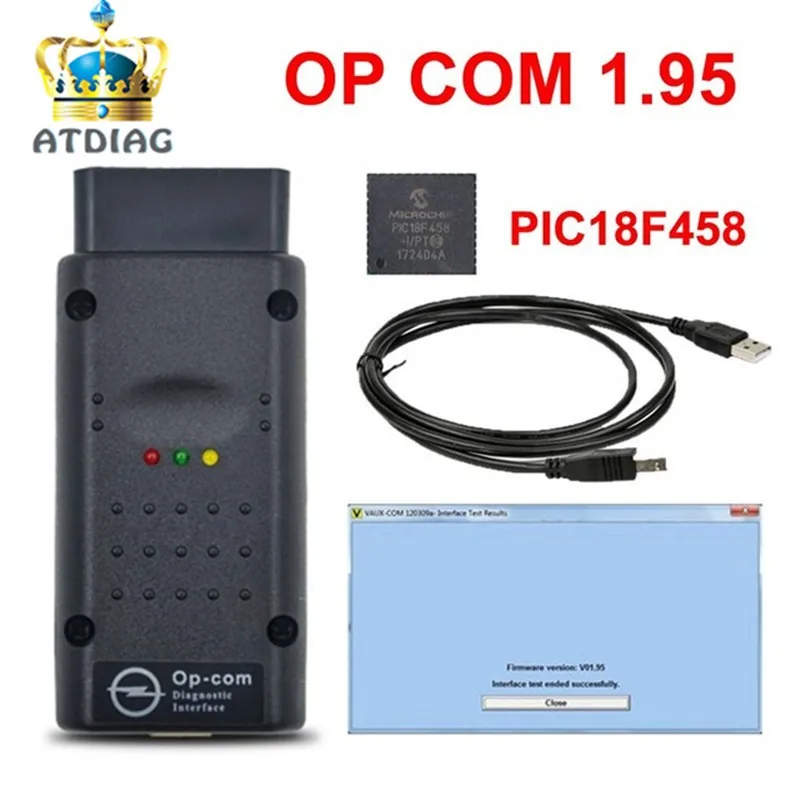 Diagnostikos adapteris automobiliui "Opel 8" (OBD II, USB