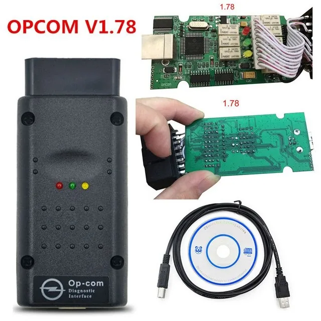 Diagnostikos adapteris automobiliui "Opel 9" (OBD II, USB
