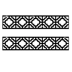 Veidrodiniai lipdukai "Nuostabieji ornamentai" (10 x 10 cm, 10