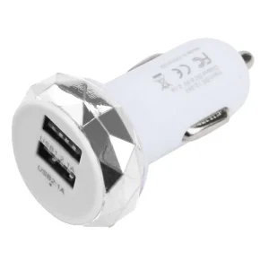 USB įkroviklis automobiliui "Greitai pakrausiu 16" (5V 2.