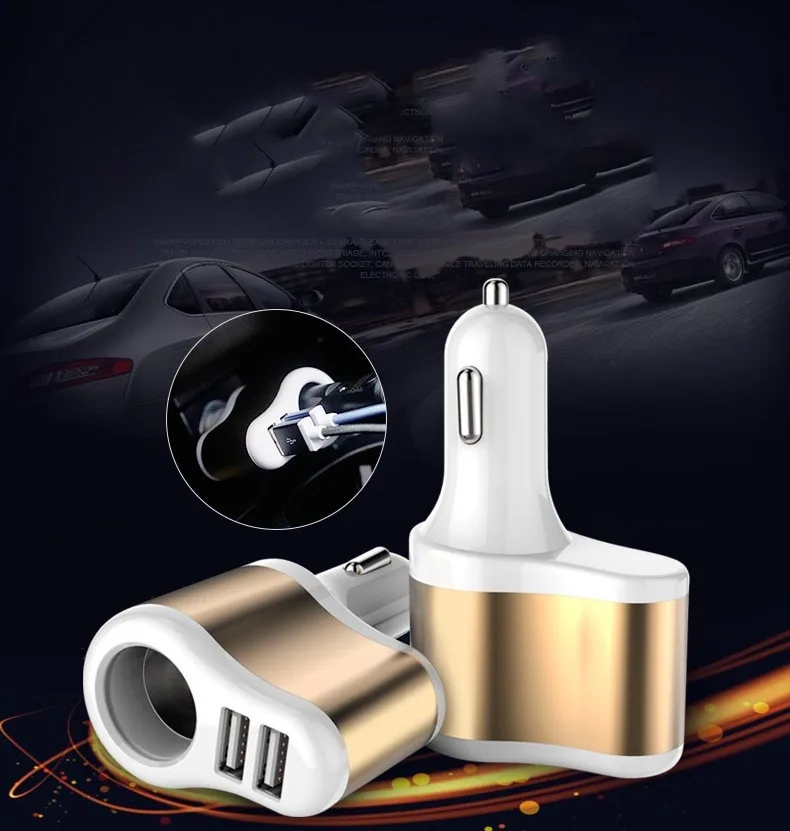 USB įkroviklis automobiliui "Stiliaus elegancija 2" (5V 2.