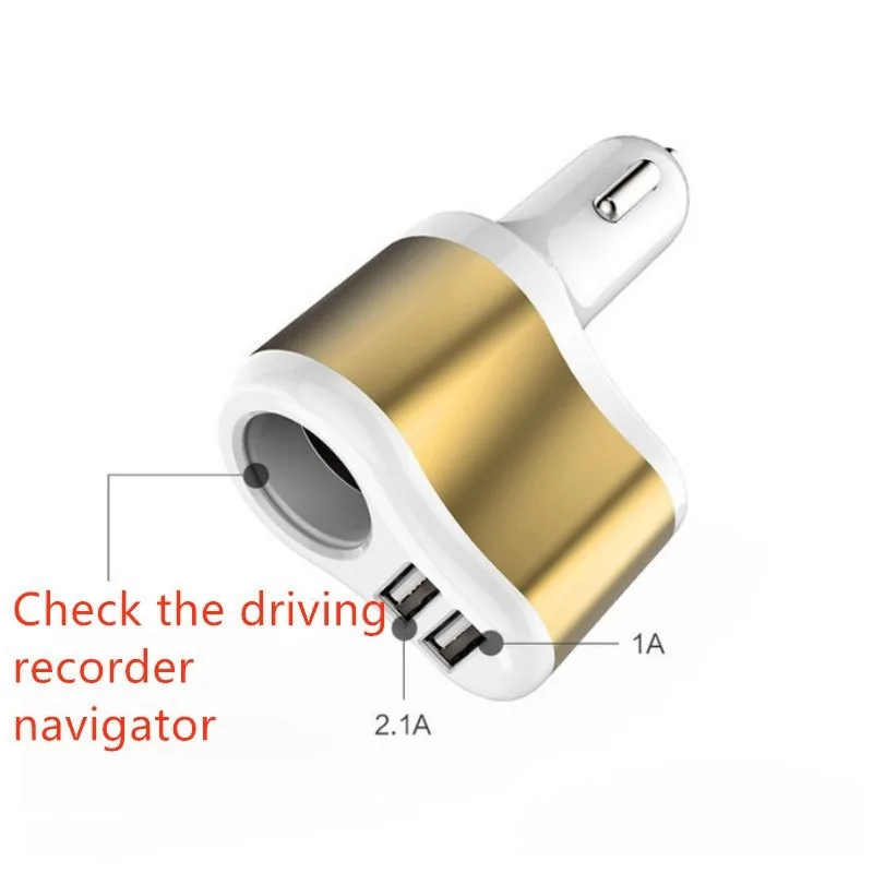 USB įkroviklis automobiliui "Stiliaus elegancija 2" (5V 2.