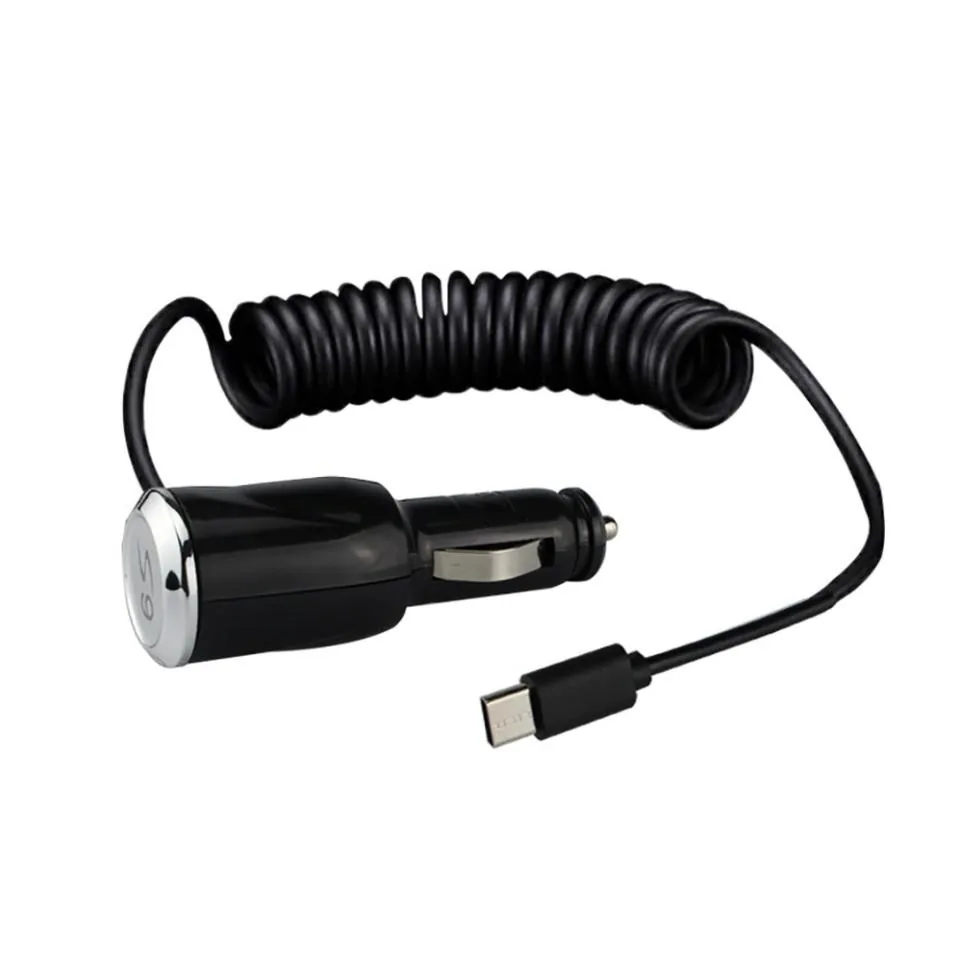USB įkroviklis automobiliui "Profesionalas 7" (5V 2A, Type-C