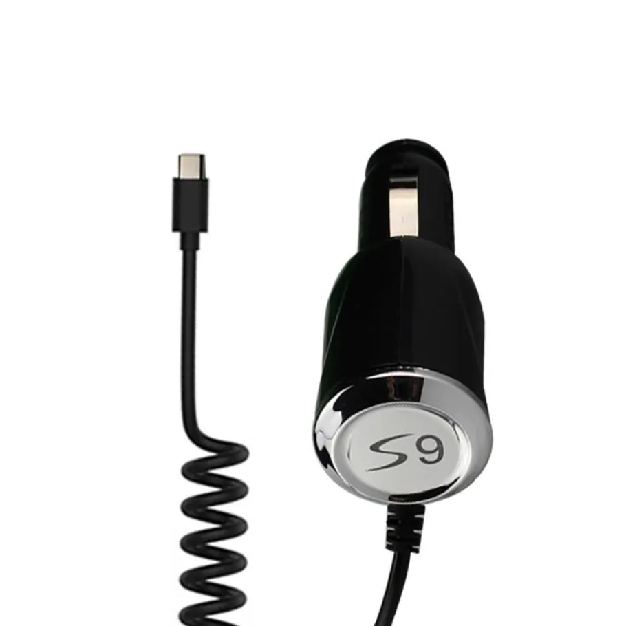 USB įkroviklis automobiliui "Profesionalas 7" (5V 2A, Type-C