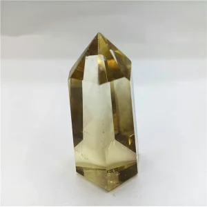 Natūralus mineralas "Geltonasis obeliskas" (citrinas, 4 cm, 40