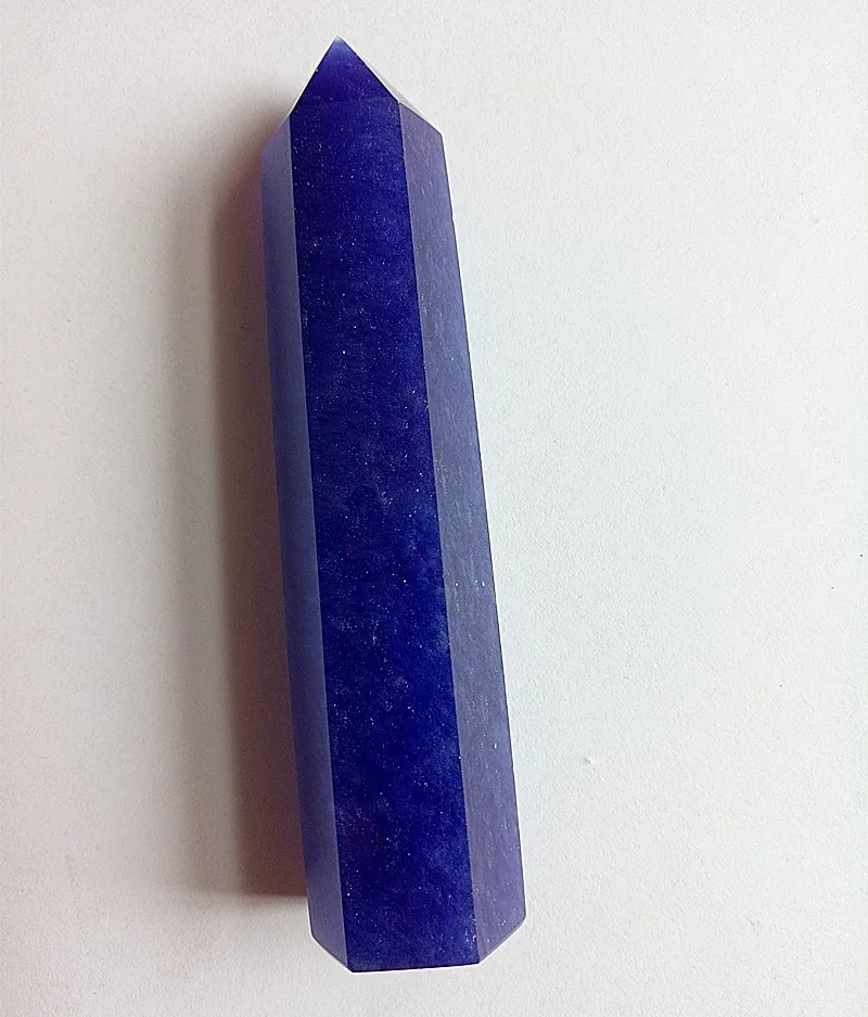 Natūralus mineralas "Mėlynasis obeliskas 3" (8 cm, 70 g)
