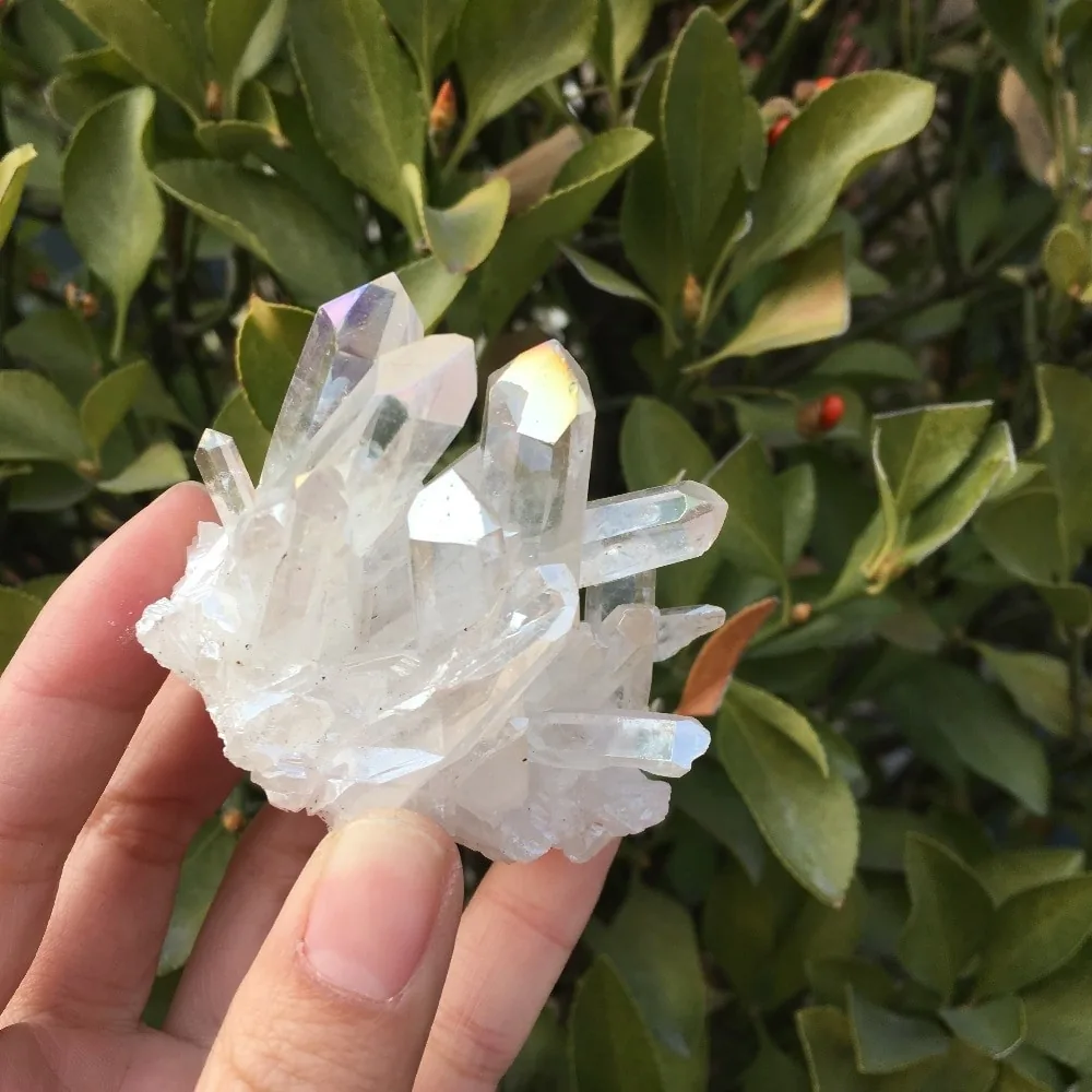 Natūralus mineralas "Baltoji vaivorykštė 2" (90 g)