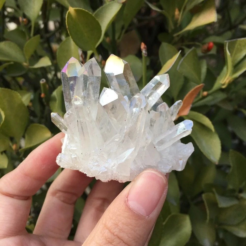 Natūralus mineralas "Baltoji vaivorykštė 2" (90 g)