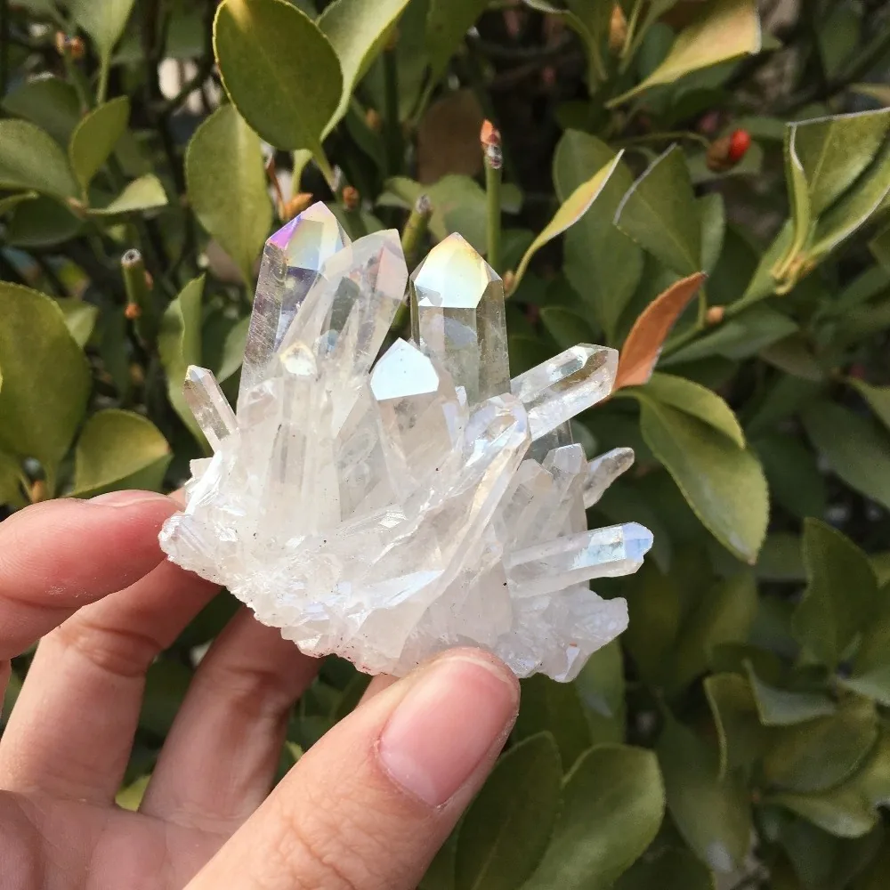 Natūralus mineralas "Baltoji vaivorykštė 2" (90 g)
