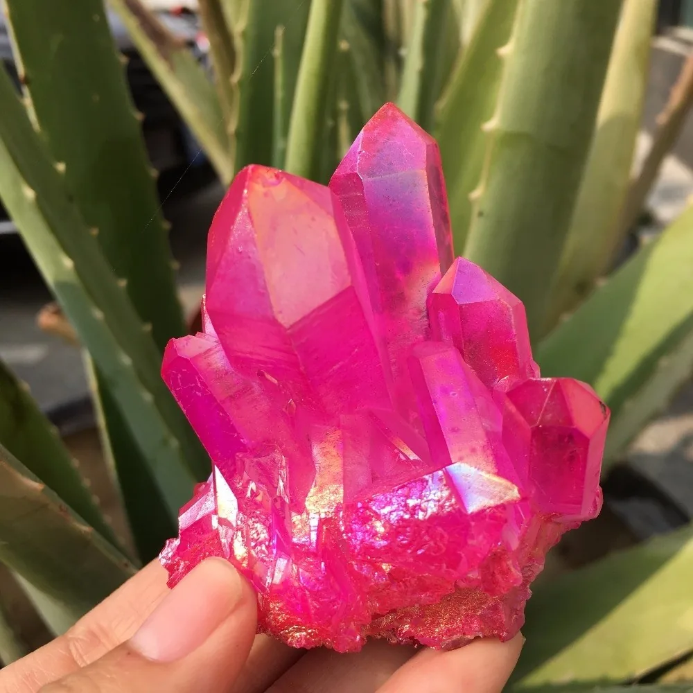 Natūralus mineralas "Rožinė liepsna 2" (148 g)