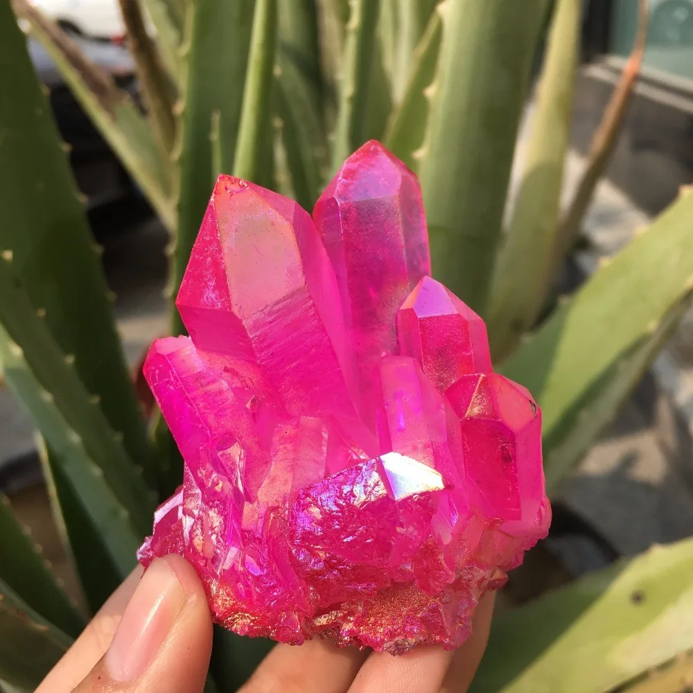 Natūralus mineralas "Rožinė liepsna 2" (148 g)
