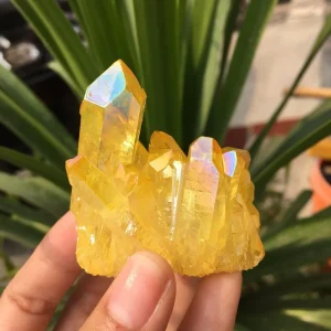 Natūralus mineralas "Geltonoji liepsna" (80 g)