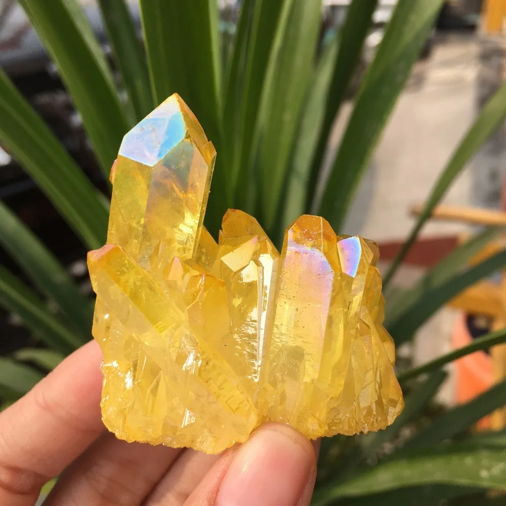 Natūralus mineralas "Geltonoji liepsna" (80 g)