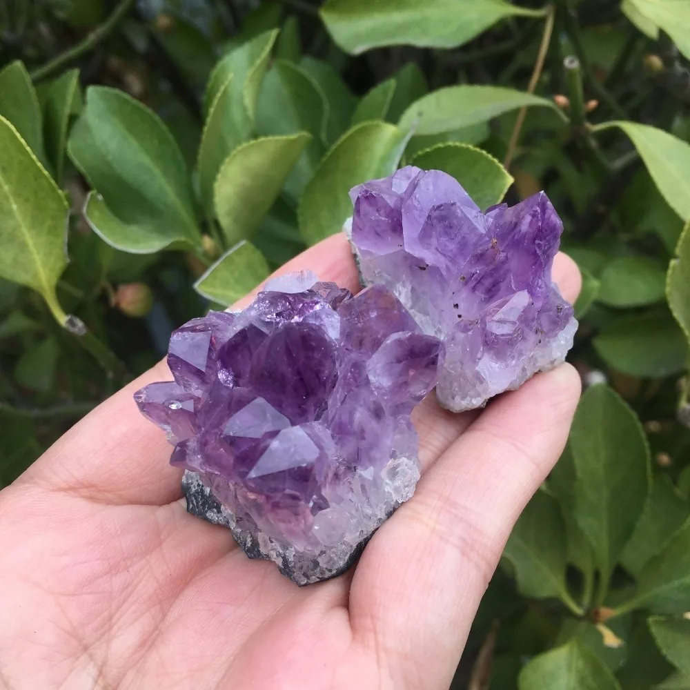 Natūralus mineralas "Violetinė reiki energija" (65 g, 2 vnt)