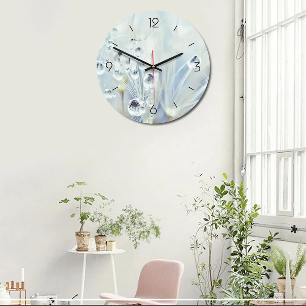 Sieninis laikrodis "Nuostabieji lašeliai" (28 cm)