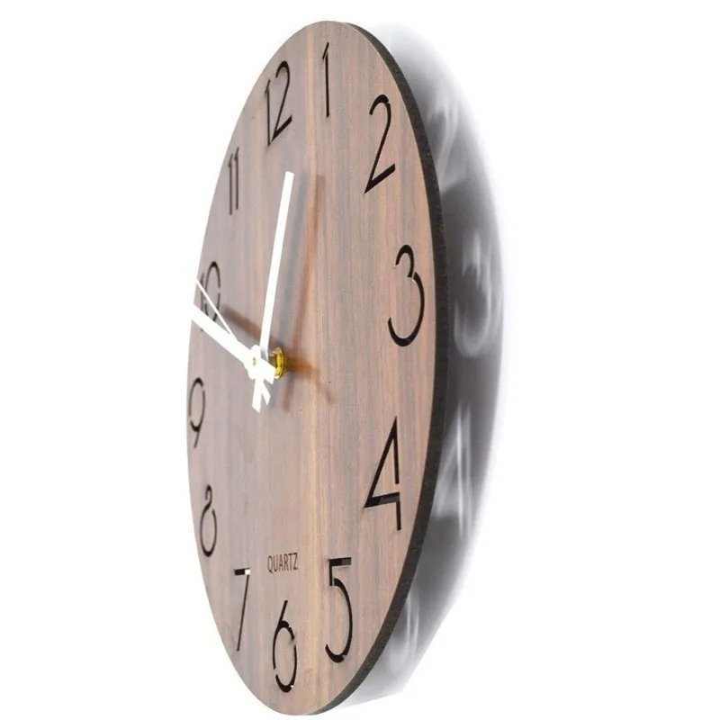 Sieninis laikrodis "Medinė klasika" (30 cm)