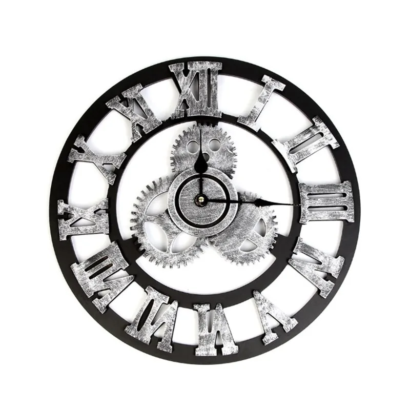 Sieninis laikrodis "Metalo stilius 3" (40 cm)