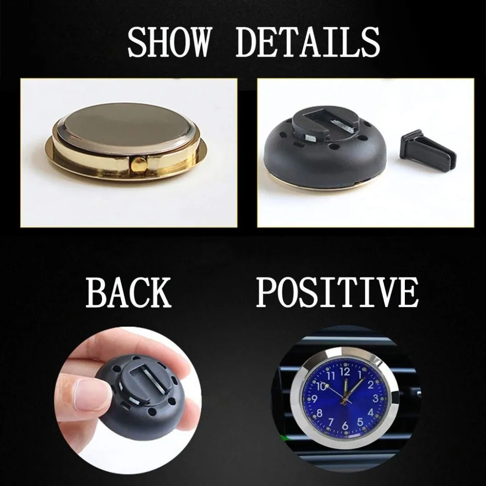 Laikrodis automobiliui "Auksinė elegancija"