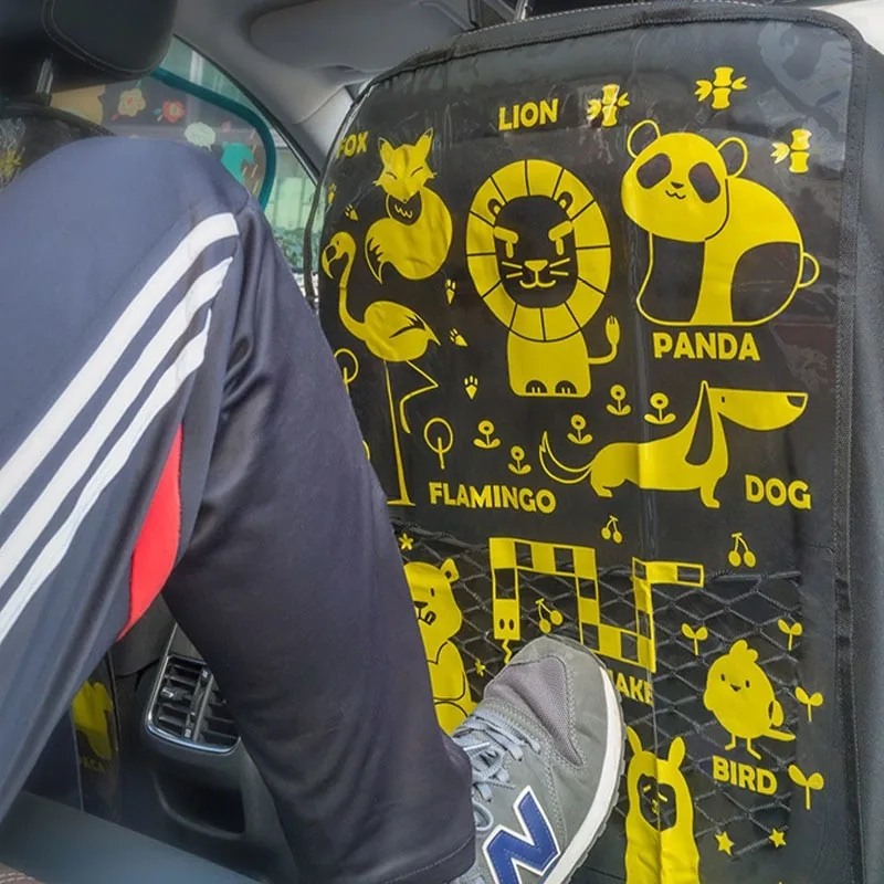 Automobilio sėdynės apsauga vaikui "Patogiau 11" (2 vnt)