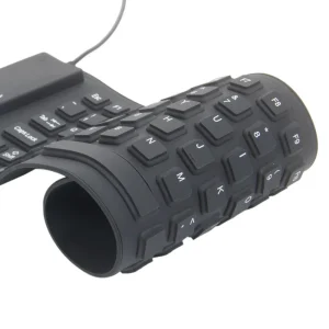 Silikoninė USB klaviatūra "Patogumas"