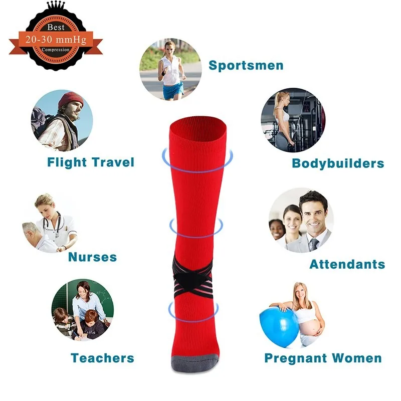 Elastinės kojinės "Pro Sport Extended 12" (3 poros)